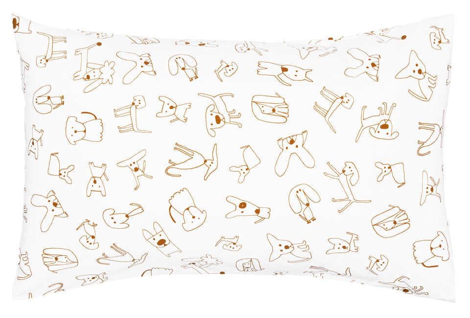 SOME DOGS PILLOWCASE BY CASTLE