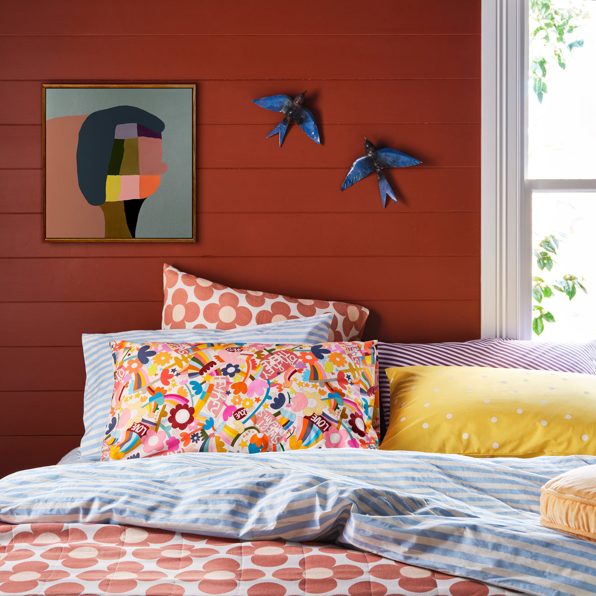 SUNNY RANDOM SPOT PILLOWCASE CASTLE