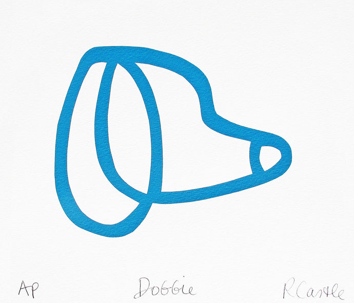 Doggie Print by Rachel Castle. 275mm w x 250mm h