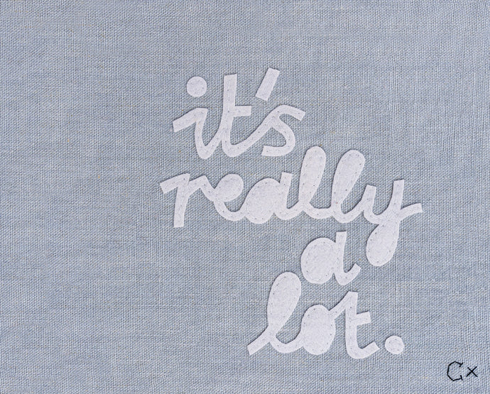 IT'S REALLY A LOT