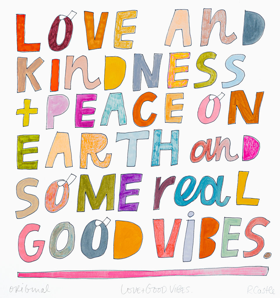 LOVE + GOOD VIBES