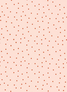 BLUSH SPOT COT FITTED SHEET BY CASTLE