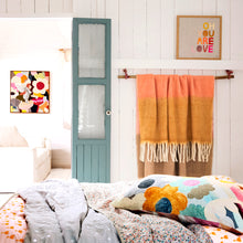 RAINBOW LINEN PILLOWCASE