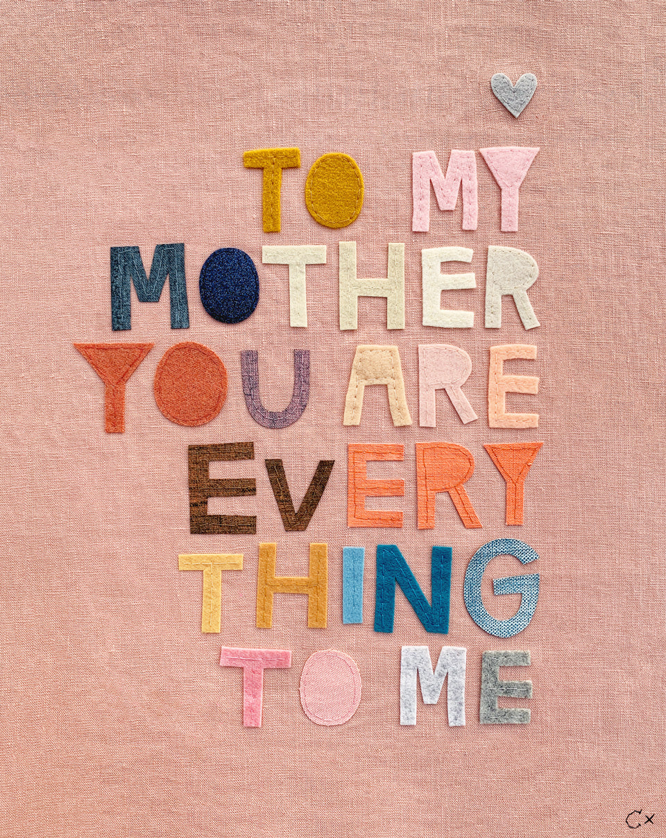 TO MY MOTHER