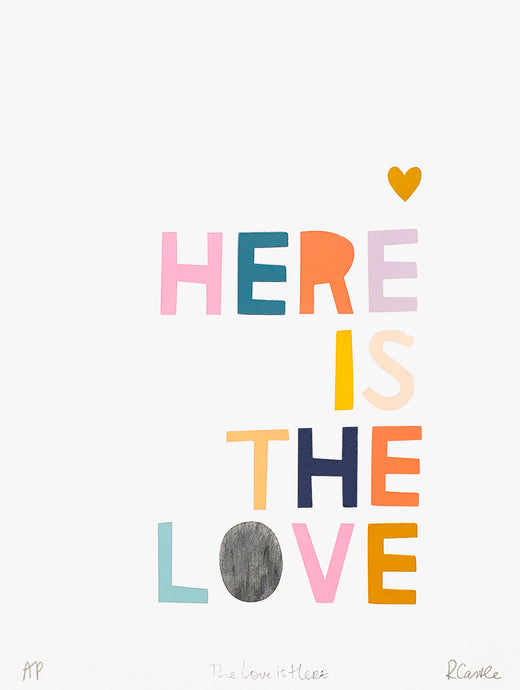 THE LOVE IS HERE