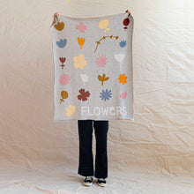 BOTANICAL BABY KNIT THROW