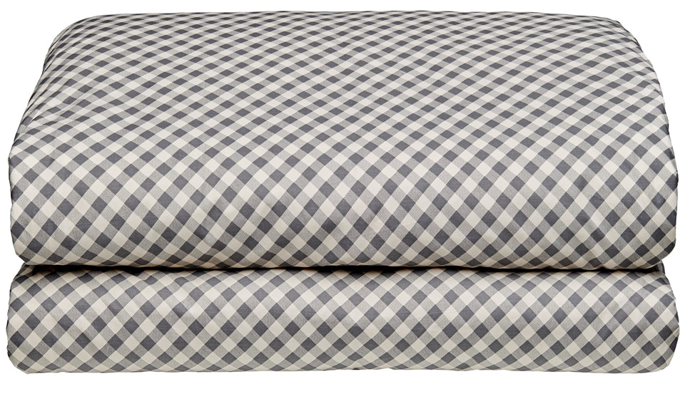 CHARCOAL QUILT COVER BY CASTLE