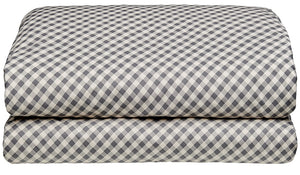 CHARCOAL QUILT COVER BY CASTLE