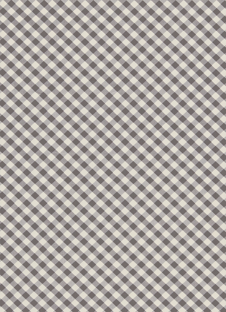 CHARCOAL GINGHAM COT FITTED SHEET BY CASTLE
